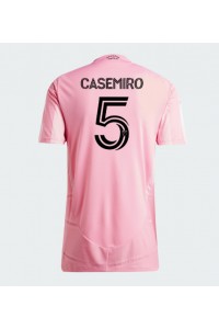 Inter Miami Casemiro #5 Fotballdrakt Hjemme Klær Dame 2026-27 Korte ermer